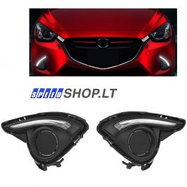 Mazda 2 LED dienos šviesos žibintai